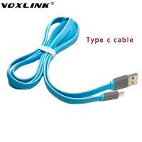 （A LOVABLE） VOXLINK Type CChargingC Data CordChargerFlat Line สำหรับ Samsung Note 9Mi8Accessories