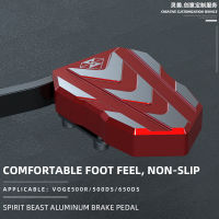 Spirit Beast Motorcycle Rear ke Pedal Enlarge Extender Pad ke Lever Non-slip Pedal mount For VOGE 500R 525R 500DS 650DS