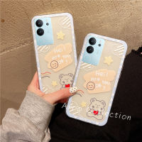 เคสโทรศัพท์ VIVOV29 5G VIVO V29e V29 Pro 5G เคส Phone Case เคสลายการ์ตูนน่ารักหมีซิลิโคนใสกันกระแทก2023