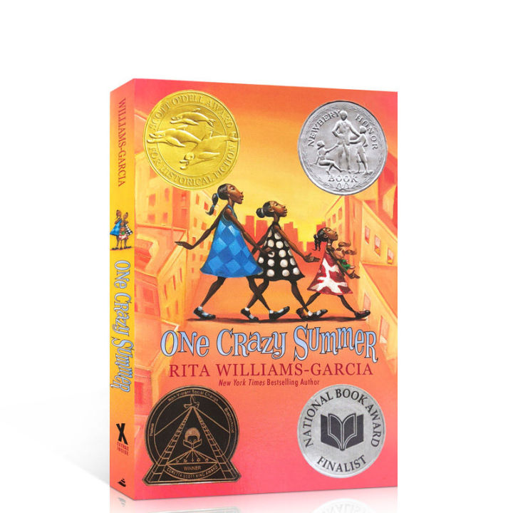 english-original-one-crazy-summer-newbury-silver-award-english-version-primary-and-secondary-school-students-extracurricular-reading-of-childrens-literature-and-english-books