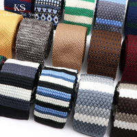 ผู้ชายถักถัก Leisure ลาย Tie Classic มุมคอผูกสำหรับผู้ชายผอม 5 ซม. ปกติเนคไททอ Designer Cravat-GGHJY STORE