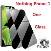 2022 Privacy For Nothing Phone 1 One (1) Tempered Glass Anti Spy Film Screen Protector Guard On For Nothing Phone 1 Saver Shield