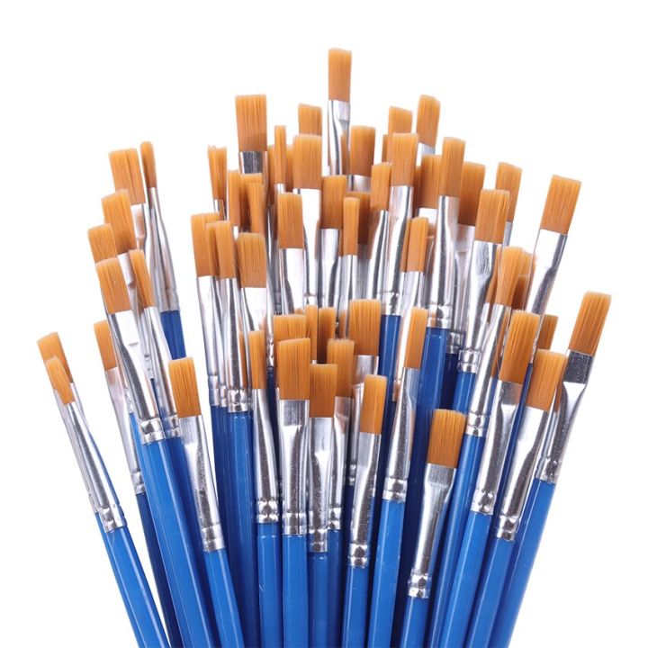 20pcs-artist-paint-brush-set-high-quality-nylon-hair-blue-handle-watercolor-oil-brush-painting-art-supplies-artificial-flowers-plants