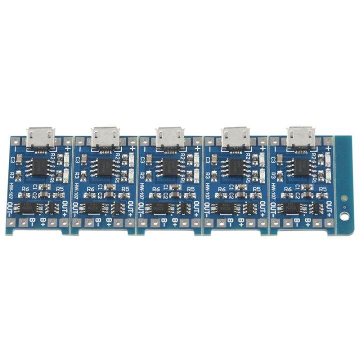 [Cashback]1A 5V MicroUSB for TP4056 Lithium Battery Power Charger Board Module TE420 Lazada