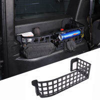 อลูมิเนียมรถด้านหลัง Trunk ด้านข้างกล่องเก็บผู้ถือ Multi-Ftion Organizer กล่องสำหรับ Hummer H2 2003-2007 Auto อุปกรณ์ตกแต่งภายใน