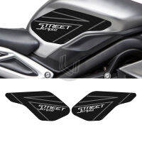 Motorcycle Tank Pad Protector Sticker Decal Anti-slip Gas Knee Grip Tank Traction Pad Side For Street Triple 2013-