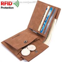 Fashion RFID Men Wallets Mens Wallet with Coin Bag Small Money Purses New Design Dollar Slim Purse Money Clip Wallet