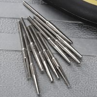 10Pcs 3/32 /2.35mm Shank Sandpaper Abrasive Straight Tapered Clamp Split Mandrel Holder Clip Handle Slotted Grinder Rotary Tool