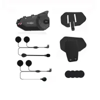 FreedConn R1 R1 Plus Original Parts Motorcycle Intercom Helmet WIFI Recorder Soft Hard Microphone Headset Clamp Clip Bracket