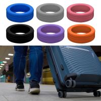 【LZ】♕✌  Silicone bagagem Wheel Set capa protetora adequado para a maioria dos pacotes de rodas cor 8pcs