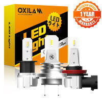 OXILAM 2Pcs 12000LM Fanless High Bright LED Head Light Bulb H3 H7 H8 H11 H10 9006 HB4 PSX24W 5202 Auto Fog Lamp Headlamp