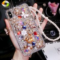 ♂ Bling Jewelled Rhinestone Crystal Diamond Phone Case For Samsung Galaxy S20 Ultra S10 Plus A20 A30 A50 A70 A51 A71 A90-5G Cover