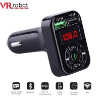 VR robot Bluetooth Car MP3 Player FM Transmitter Handsfree Car Kit Adapter 5V 3.1A USB Charger With TF/U Disk Audio Music Player