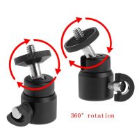 1 4 "Hot Shoe Mini Flash Bracket Holder Mount Screw องศาโลหะสำหรับกล้อง Tripod