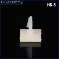 [Oliver Timmy] ไม้พลาสติกไนลอน6 8 9 11 13 HC-5สเปเซอร์ PCB สเปเซอร์สแตนด์ออฟ3มม. รูรองรับการล็อกคลิปสแน็ปอินแบบยึดติดแน่น