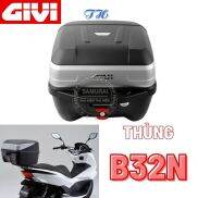 Thùng sau givi B32N 32 lít tặng kèm đế hàng chính hãng bảo hành 2 năm