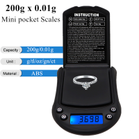 200g x 0.01g Mini pocket Digital Scales for Gold Bijoux Sterling Silver Scale Jewelry 0.01 Weight Electronic Scales 40off