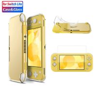 For Nintendo Switch Lite Shockproof Slim TPU Case Glass Screen Protector