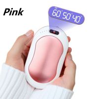 1PC Mini 10000mAh Electric Hand Warmer USB Rechargeable LED Heater 5s Quick Heating Pocket Mobile Power Mini 5V Long-Life Pocket