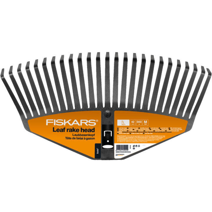 Fiskars solid leaf rake m head only lazada