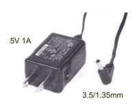 G051U-050100-1อะแดปเตอร์แล็ปท็อป1A 5V บาร์เรล3.5/1.35มม. เราเสียบ2ขา