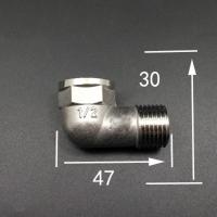 201แหนบที่ตัดเล็บ Dn15 1/2 "Bspp ตัวเมียกับขั้วต่ออะแดปเตอร์ท่อตัวผู้