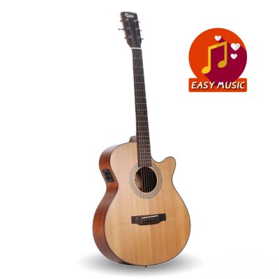 กีตาร์โปร่งไฟฟ้า Gusta GSX110C Acoustic-Electric Guitar