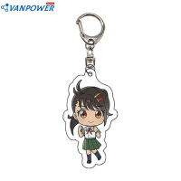 พวงกุญแจภายในรถ Suzume No Tojimari Daijin Cat Car Key Key Car Key Ring Iwado แฟชั่นที่ใส่กุญแจ Munakata Sota Hiasan Mobil อุปกรณ์เสริมสำหรับแฟนๆ