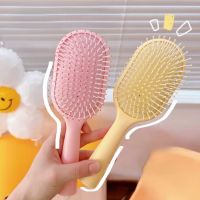 Women Hair Brush Scalp Massage Comb Curling Comb Air Cushion Plastic Comb Comb Household Massage Hairdressing Styling Tools 1pcs