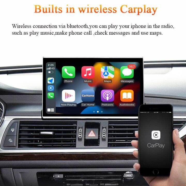 bonroad-9-เครื่องเล่นเครื่องเสียงในรถยนต์สำหรับแอนดรอยด์วิทยุ-apple-carplay-4gb-64gb-สำหรับ-audi-a6-c7-a7จอจีพีเอสอัตโนมัตินำทาง2012-2018