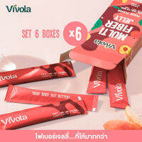 Vivola Multi Fiber Jelly - Peach Flavor (6 กล่อง)