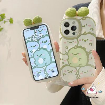 3D เคสตกแต่งโบว์ด้วยปุ่ม Infinix Smart 4 5 6 Plus Note 12 G96 11 8 12 2023ร้อน12 10 11 9 Play 12pro 12 8 11S 11 9 20 20S 10T 10S 12i 10Lite เคสนิ่มลายการ์ตูนไดโนเสาร์น่ารัก