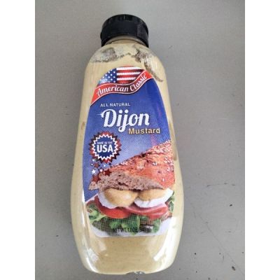 🔷New Arrival🔷 American Classic Dijon  Mustard Sauce ซอส มัสตาร์ด อเมริกัน คลาสสิค 340 กรัม 🔷🔷