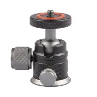 FOTGA Universal Aluminum Alloy Tripod Ball Head Heavy Duty Camera Head for DSLR Mirrorless Camera Tripod Mounting