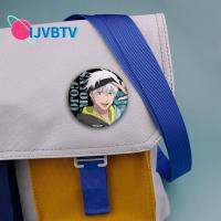 IJVBTV โมเดลการ์ตูน แฟชั่น อินเทรนด์ เย็น โกโจ ซาโตรุ ตกแต่งกระเป๋า ฟุชิงุโระ เมกุมิ อะนิเมะเข็มกลัด Pin ป้าย Jujutsu Kaisen ยูจิ อิทาโดริ เครื่องประดับแฟชั่น