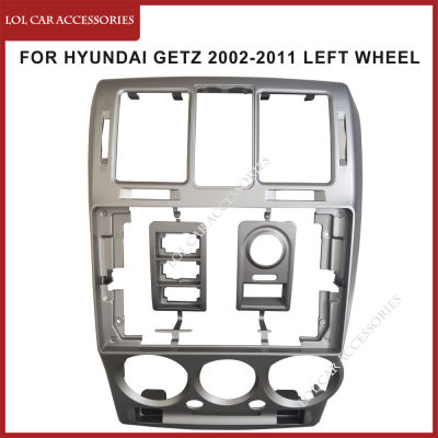 9นิ้วสำหรับ Hyundai GETZ 2002-2011ซ้ายล้อรถวิทยุ Android MP5 GPS สเตอริโอเครื่องเล่น2 Din หัวหน้าหน่วยป้ายแผง Dash กรอบ