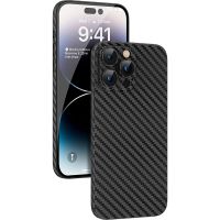 【LZ】 0.3mm Ultra Thin Back Phone Case For iPhone 13 12 11 Pro Max Carbon Fiber Texture Matte Hard Cover Slim Soft Shell Candy Color