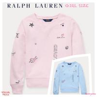 RALPH LAUREN PRINT ATLANTIC TERRY PULLOVER (GIRLS SIZE)