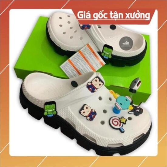 Hàng xịn+ xả kho dép cross , dép sục nữ nam duet hàn quốc đi mưa cao cấp - ảnh sản phẩm 1