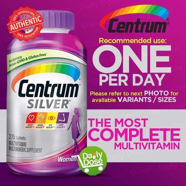 Centrum Silver Women 50 Multivitamins Lazada PH