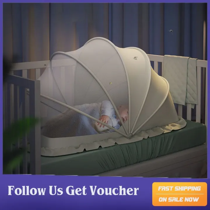 Baby Mosquito Net Cover Foldable Universal Mosquito Shading Bottomless