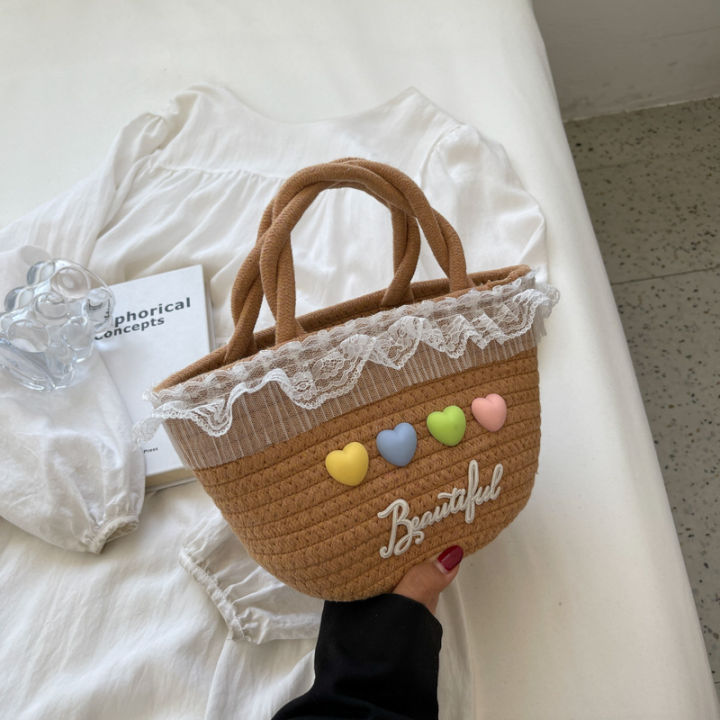 lcl-lifestyle-กระเป๋าสาน-กระเป๋าผู้หญิง-กระเป๋าสะพายข้างผู้หญิง-กระเป๋าสไตล์เกาหลี-สินค้าพร้อมส่ง
