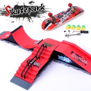 Mini Finger Skateboarding Fingerboard Tech Deck Đoạn Đường Nối Set Skate