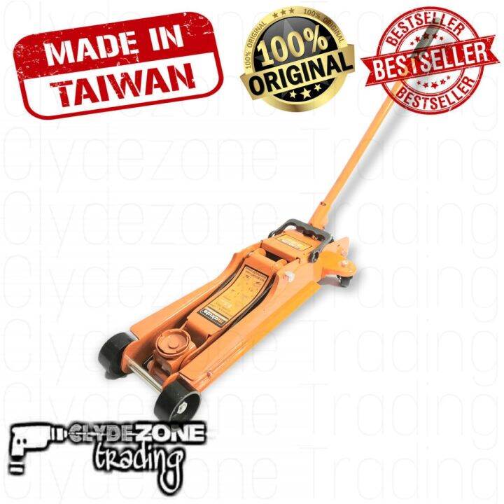 CLYDEZONE TRADING 2.5 Ton Floor Jack Made in Taiwan Lazada PH
