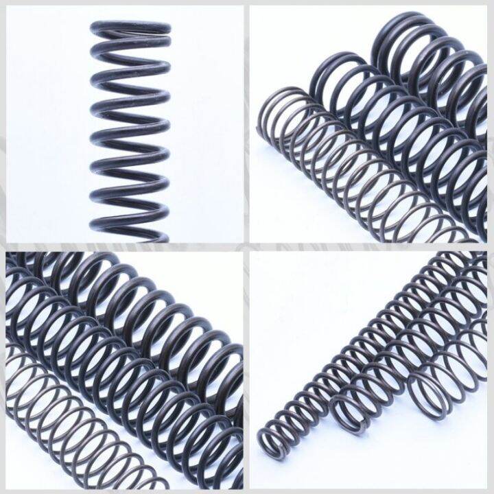 wire-diameter-2-0mm-65mn-sprng-steel-long-compress-pressure-spring-y-type-rotor-buffer-return-cylidrical-coil-length-150-500mm-electrical-connectors