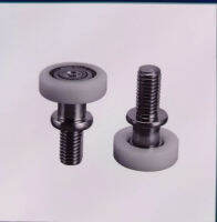 5Pcs Bolt สกรูล้อพลาสติกสำหรับตู้เย็นลิ้นชักแบริ่ง Pulley Roller Runner Flat Wheel