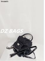 Washed denim bag backpack 2022 new fashion leisure chain