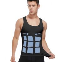 Men Slimming Body Shaper Slim Body Vest Tummy Shaper Sports Gym Wear