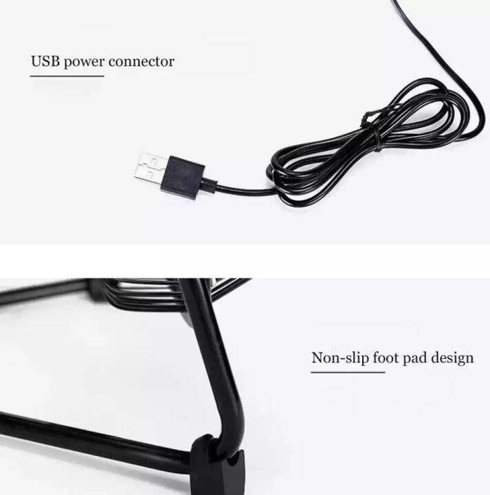 พัดลมตั้งโต๊ะ-พัดลมขนาดพกพา-พัดลมขนาด-7-นิ้ว-แบบเสียบสาย-usb-ลมแรง-น้ำหนักเบา-ประหยัดพลังงาน-พัดลมขนาดเล็ก-วัสดุทนทาน
