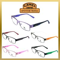 Camel แว่นตา รุ่น CA-12739 กรอบเต็ม Square shape ทรงเหลี่ยม ขาสปริง วัสดุ สแตนเลส สตีล (สำหรับตัดเลนส์) กรอบแว่นตา สวมใส่สบาย น้ำหนักเบา ไม่ตกเทรนด์ มีความแข็งแรงทนทาน Full frame Eyeglass Spring leg Stainless Steel material Eyewear Top Glasses